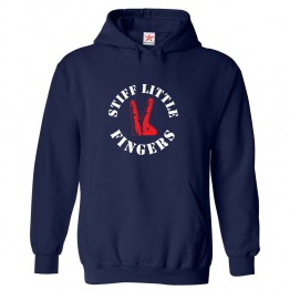 Stiff Little Fingers Classic Unisex Kids and Adults Pullover Hoodie for Music Fans